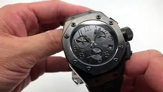 Swiss Legend Trimix Diver Chronograph Watch ⌚️ Black SL-10541BLK Unboxing