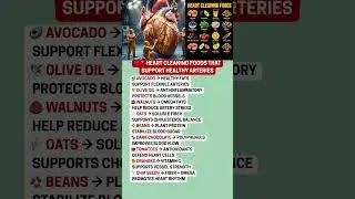 12 Heart Healthy Foods Cardiologists Swear By | Heart Cleaning Foods