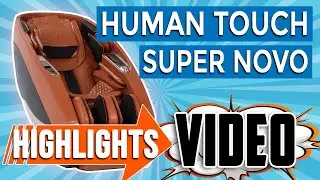 Human Touch Super Novo Massage Chair (VERY IMPRESSIVE)