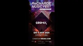 C&oslash;smix | ReCharge Music Fest 2024 - Decade of Indie Odyssey Lineup Announcement