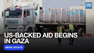 US-Backed Aid Group Begins Gaza Operations As Airstrikes Kill Dozens | Dawn News English