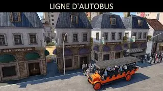 Transport Fever 2 - Map 12 - Autobus SC2 - Southern City - vid&eacute;o 1