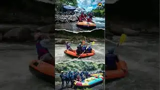 Rafting di Pemalang dengan jeram yang beragam, istimewa, dan air yang jernih.