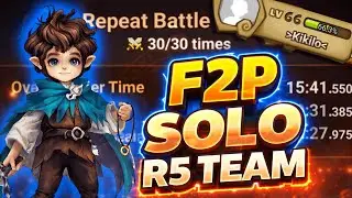 100% Safe F2P Solo R5 Team with Water Frodo | Beginner Friendly 31 Sec AVG Clear Time.