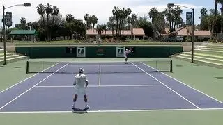 Tennis Singles Strategy - Defending Against The Chip & Charge Return of Serve
