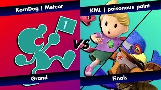 Smash the Cave #79: Grand Finals: Meteor (Game & Watch) vs poisonous_paint (Lucas, Falco)