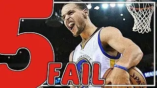 TOP 5 BIGGEST FAILS in NBA Playoffs History
