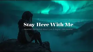 Stay Here with Me | Heartfelt EDM Ballad About Love & Regret &ndash; Alia Monroe