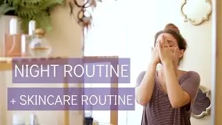 Night Routine + French Skincare Routine - Vichy Products Review