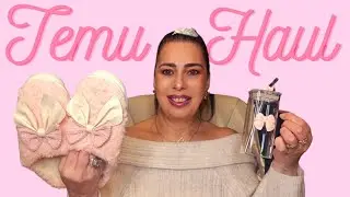 HUGE TEMU HAUL. WHAT I ORDERED V WHAT I GOT.