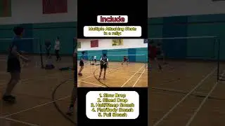 WINNING in long rallies? HOW?! #badminton #bulutangkis #rally #tips #training #fyp #shorts  #match