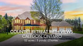 52-Acre Caledon Country Estate for Sale | Private Ponds, 2 Homes & Barn