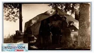 Lumberjacks Men in Front of Tent in Logging Camp UNP Postcard V6 Review