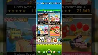 Mario Kart Tour (Cup 12: Fire Rosalina 🩵🔥 Big Bounce in Anniversary Tour) (22-9-2025) #shorts