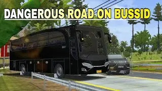 BUS OUT OF CONTROL ON CURVES | BUSSID | BUS SIMULATOR INDONESIA GAMEPLAY 
