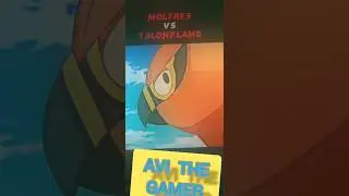 Ash talonflame vs molters | Pokemon vs Pokemon #pokemon #shorts