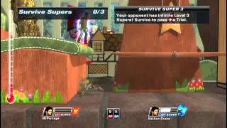 Survive Super 3 - Nathan Drake Combat Trial - Playstation All-Stars Battle Royale