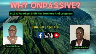 #ONPASSIVE, A Paradigm Shift For Teachers And Lectureres #OCADEMY #OCONNECT
