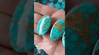 amazing natural persian turquoise stone ,batu pirus persia , gemstones , #pirus persia #gemstones