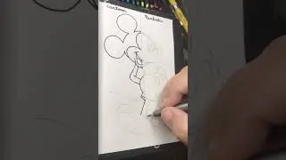 Mickey Mouse Cartoon #drawing #desenho #viral