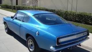 1967 Plymouth Barracuda Hi-Po 340 4-speed action.