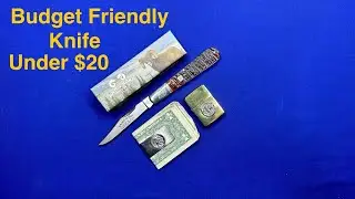 Rough Ryder Rams Horn Bone Grandad Barlow Budget Friendly Pocket Knife Under $20