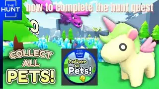 HOW TO GET THE *HUNT BADGE* IN COLLECT ALL PETS || Roblox