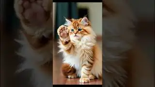 Purr-fect Workout! Watch This Cat Exercise! #ai #cat #catexercise #cutecat #cute #fyp  #viralvideo