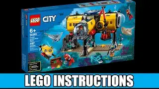 LEGO Instructions: How to Build LEGO Ocean Exploration Base - 60265 (LEGO CITY)