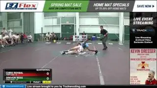 138 Chris Roybal Maryland vs Drevon Ross Iowa Gold 8383909104