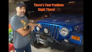Daddy Can Fix This - Jeep TJ Wrangler Smittybilt Bumper refresh and 