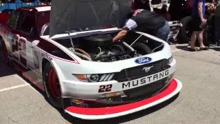 Discount Tire 2015 Mustang NASCAR Exhaust Sound!