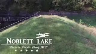Noblett Lake Aerial View
