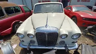For Sale Rare Right-hand Drive Oddball Daimler DS420 Limo Junkyard Find