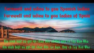 Spanish Ladies Lyrics Vietssub- Fare ye well - Lyrics - Vietsub - Farewell and adieu