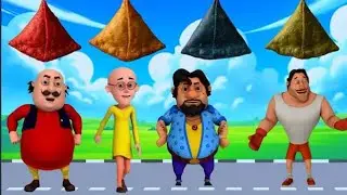 WRONG HEAD CHALLENGE | Motu Patlu & Spiderman vs Hulk 💪🔥 | Funny Cartoon Superhero Crossover