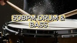 50 BPM Minimal Drum Beat | Bass & Snare Loop