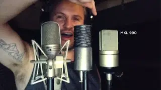 Shure KSM44 против Aston Origin против MXL 990