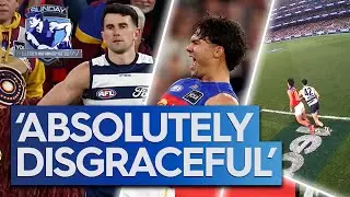 Unpacking THAT umpiring controversy... and should Rayner have been fined? - Sunday Footy Show