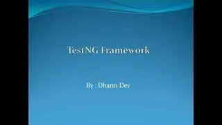 TestNG Framework
