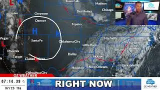 High Pressure Ridge Builds East