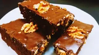 How to make simple fudge brownies | these fluffy and delicious will melt in your mouth