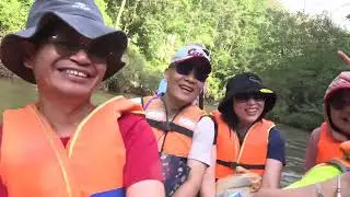 Amazing river trip to visit Thi Lo Su waterfall, and rainbow in the river.