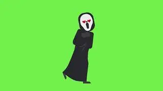 #Футаж влюбленное приведение хромокей ◄4K&bull;HD► #Footage enamored ghost chromakey