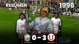 Deportivo Pesquero 0-3 Universitario | Primer partido post partida de Lolo | Resumen |1996 ⚽🎞