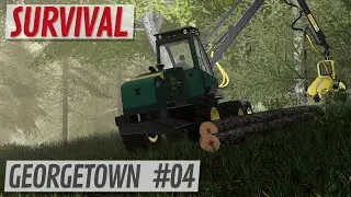 Timber Jack | Georgetown Survival Episode 4 | Farming Simulator 19 | FS19