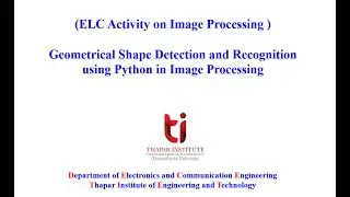 Geometrical Shape Detection and Recognition using Python in Image Processing