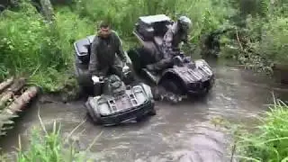 Yamaha grizzly 660, stels hisun 700