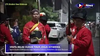 SJM Bersama Club Vespa Religi Kudus Tour Kota Jogja