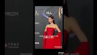 Subscribe # Jennie serving red carpet walk effortlessly # kim Jennie # BLACKPINK